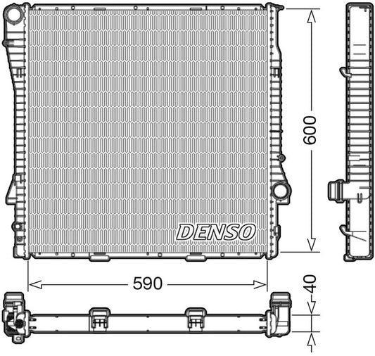Denso Radiator DRM05112