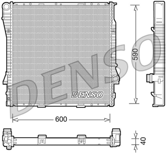 Denso Radiator DRM05114