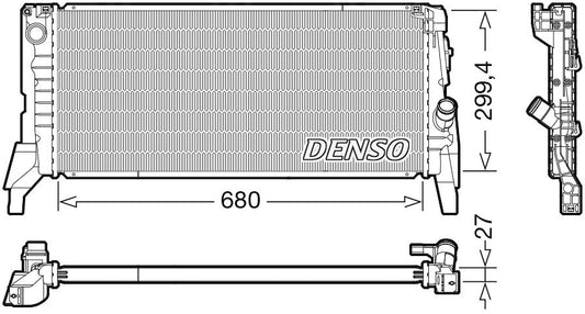 Denso Radiator DRM05119