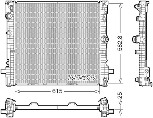 Denso Radiator DRM05124