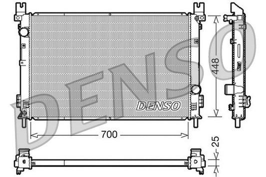 Denso Radiator DRM06001