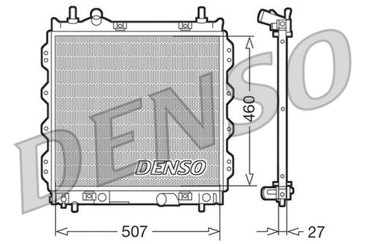 Denso Radiator DRM06005
