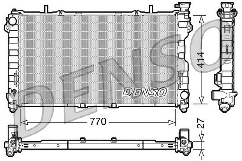 Denso Radiator DRM06011