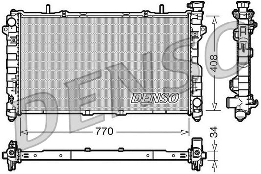 Denso Radiator DRM06012