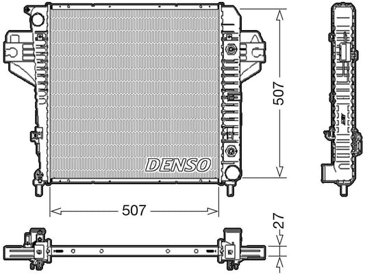 Denso Radiator DRM06033