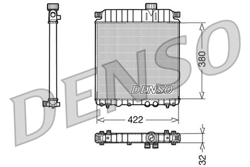 Denso Radiator DRM07031