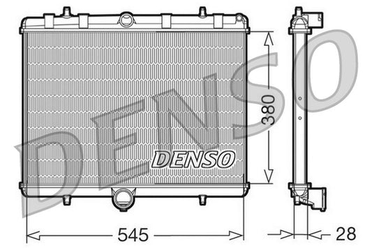 Denso Radiator DRM07060