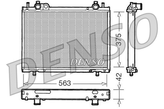 Denso Radiator DRM09021