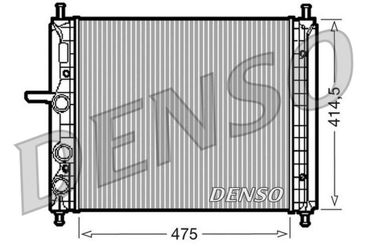 Denso Radiator DRM09034