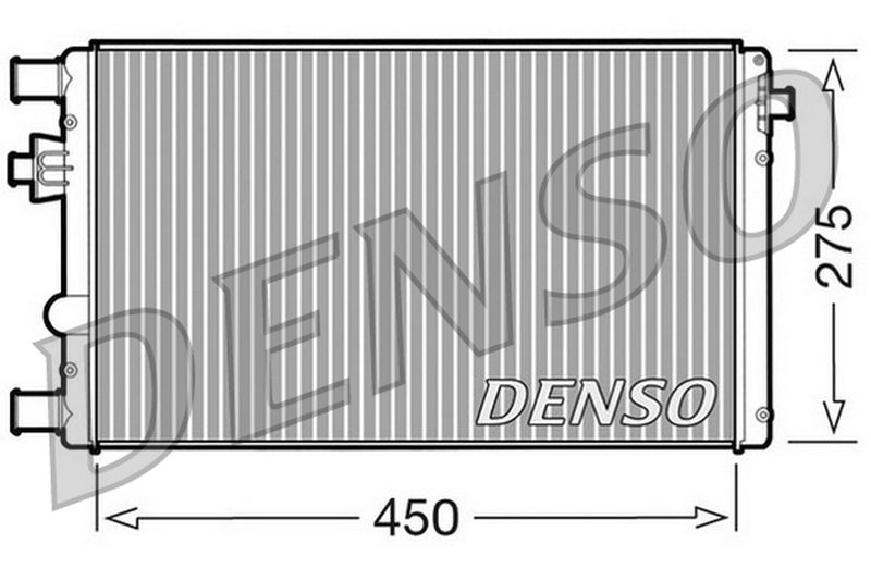 Denso Radiator DRM09042
