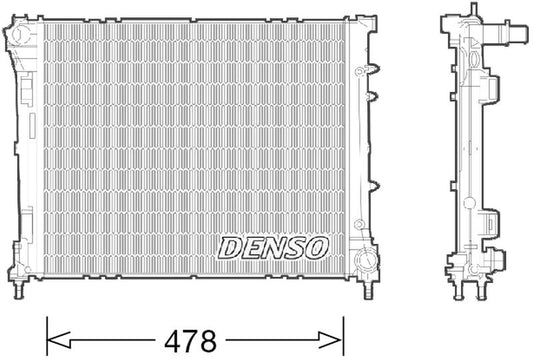 Denso Radiator DRM09043