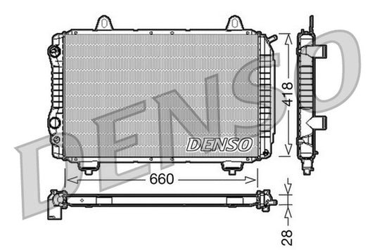 Denso Radiator DRM09071