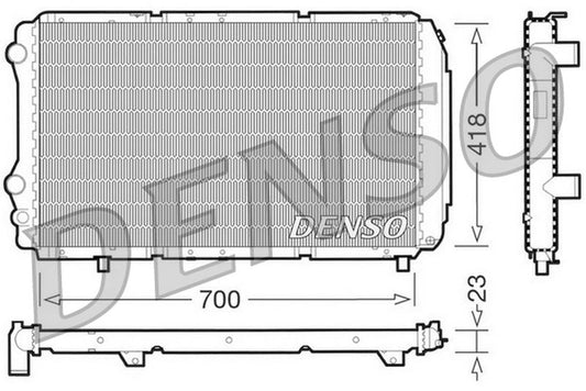 Denso Radiator DRM09077