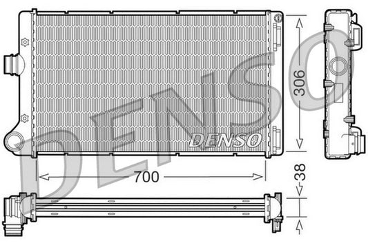 Denso Radiator DRM09099