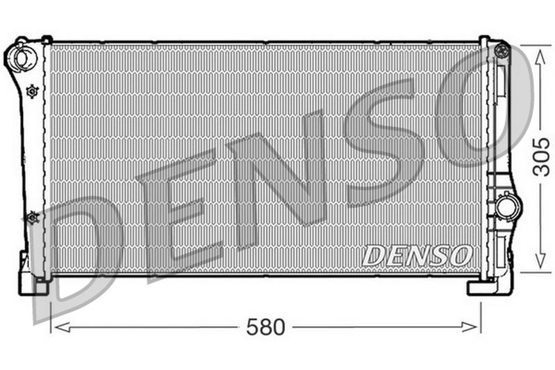 Denso Radiator DRM09104