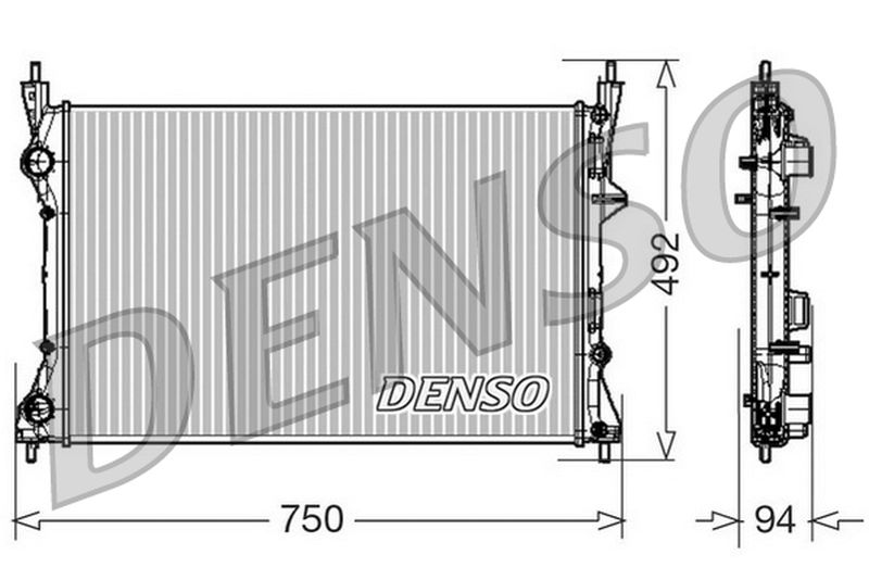Denso Radiator DRM09171