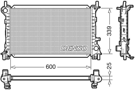 Denso Radiator DRM10003
