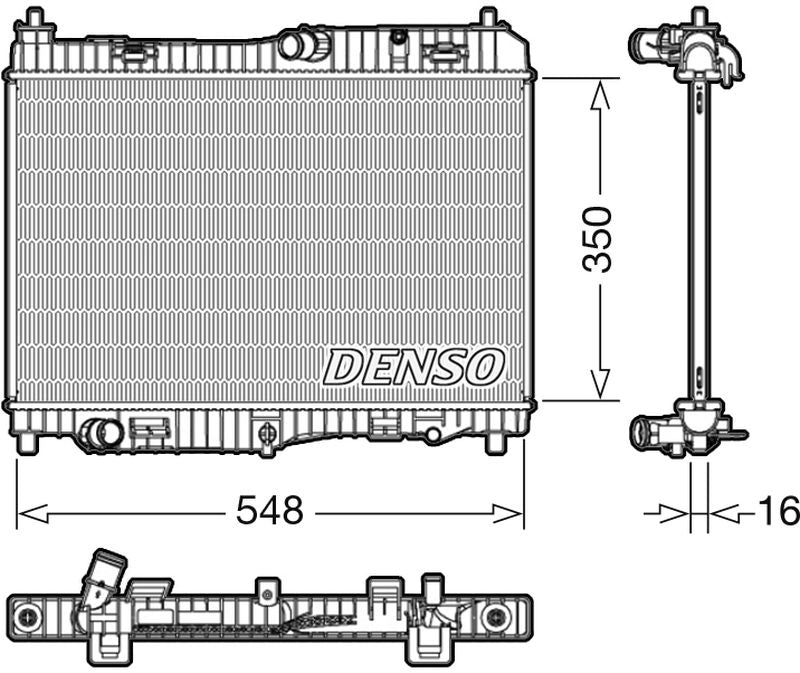 Denso Radiator DRM10005