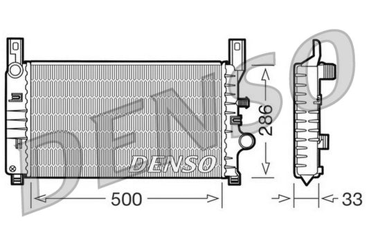 Denso Radiator DRM10034