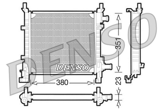 Denso Radiator DRM10061