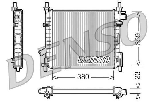 Denso Radiator DRM10062