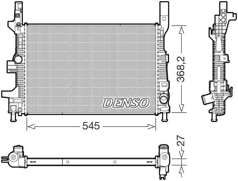 Denso Radiator DRM10122