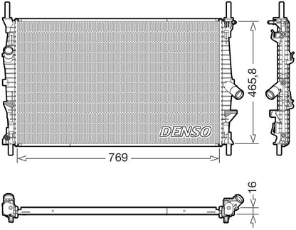 Denso Radiator DRM10124