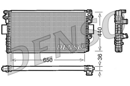 Denso Radiator DRM12004