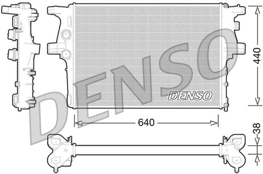 Denso Radiator DRM12008