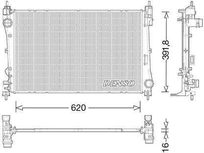 Denso Radiator DRM13017