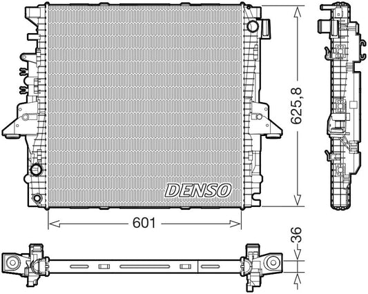 Denso Radiator DRM14004