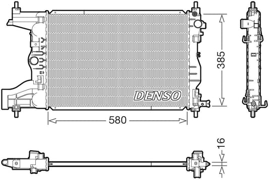 Denso Radiator DRM15017