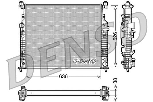 Denso Radiator DRM17006