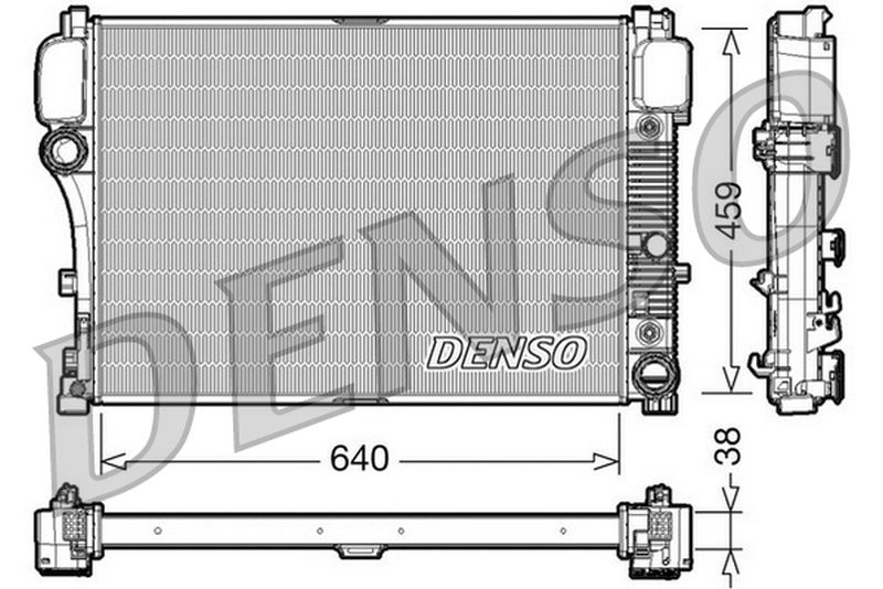Denso Radiator DRM17008