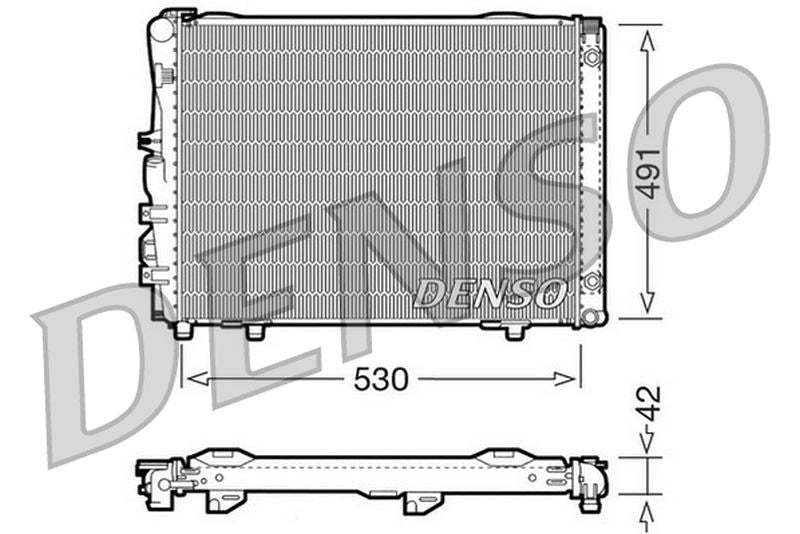 Denso Radiator DRM17030
