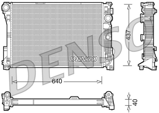 Denso Radiator DRM17045
