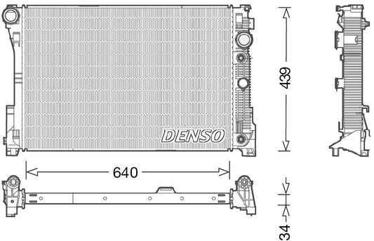 Denso Radiator DRM17048
