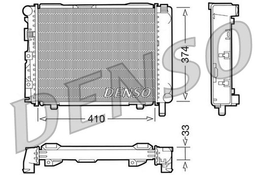 Denso Radiator DRM17062