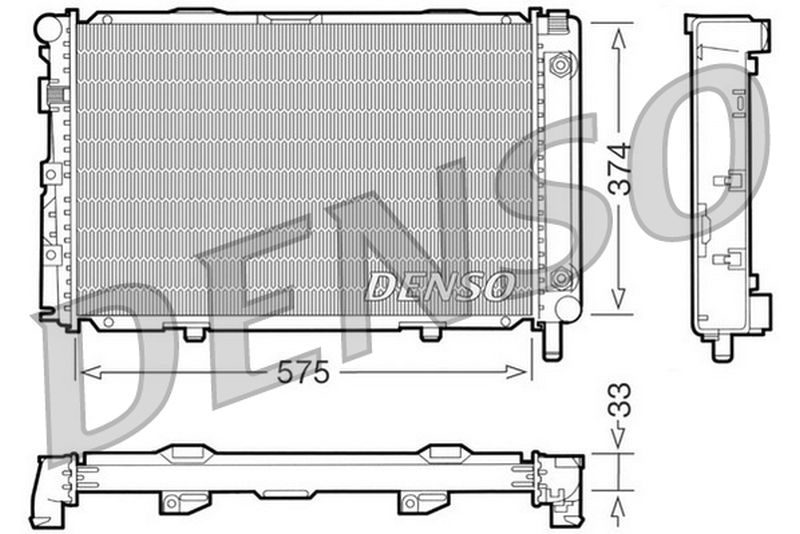 Denso Radiator DRM17063