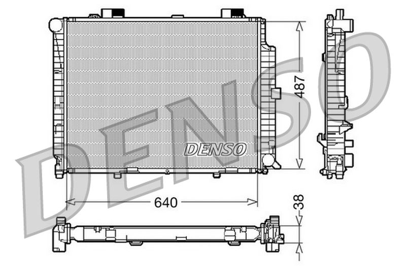 Denso Radiator DRM17087