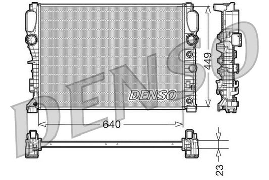 Denso Radiator DRM17090