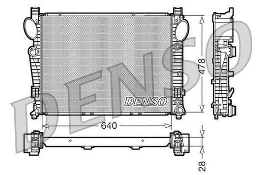 Denso Radiator DRM17093