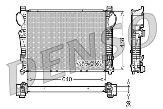 Denso Radiator DRM17095