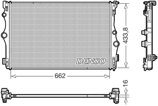 Denso Radiator DRM17098