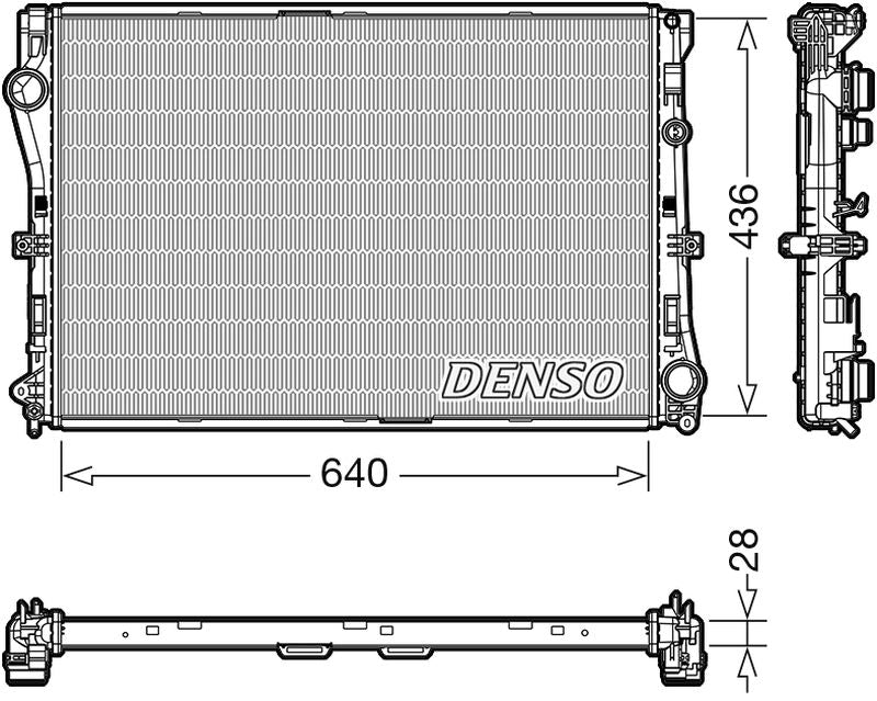 Denso Radiator DRM17103