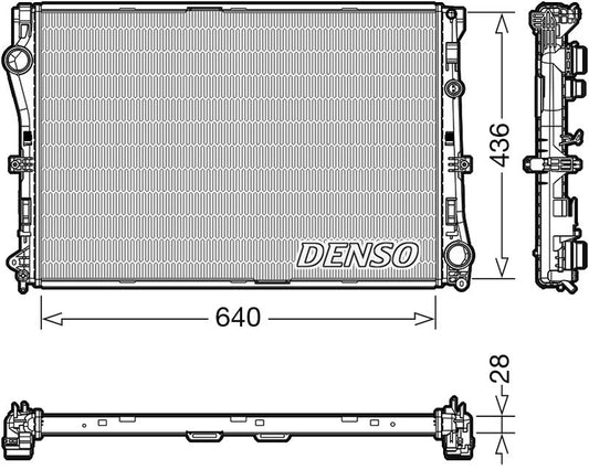 Denso Radiator DRM17103