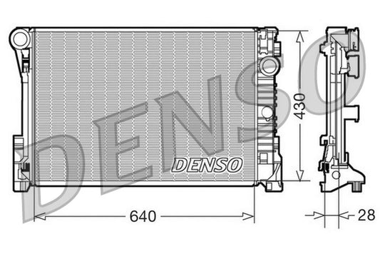 Denso Radiator DRM17110