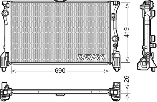 Denso Radiator DRM17112