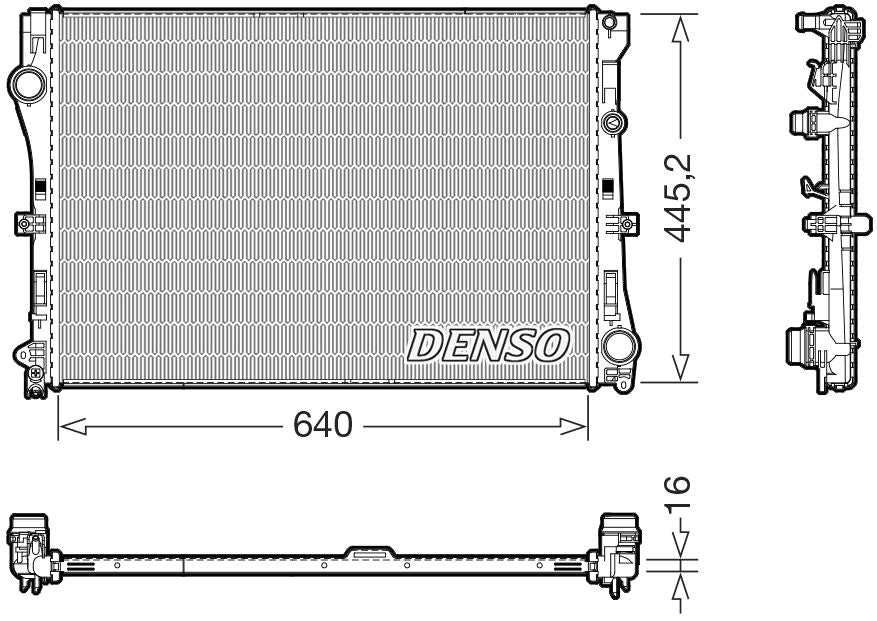 Denso Radiator DRM17118