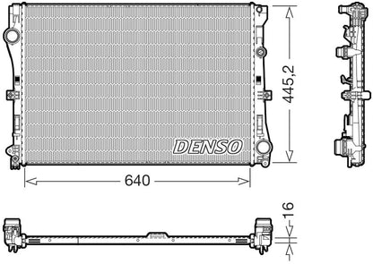 Denso Radiator DRM17118